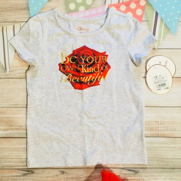 utu Couture Disney Beauty & the Beast Belle Red Rose Tutu and Shirt - Picture 7 of 10